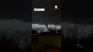 Tornado Rips Through Wisconsin - First Ever in February