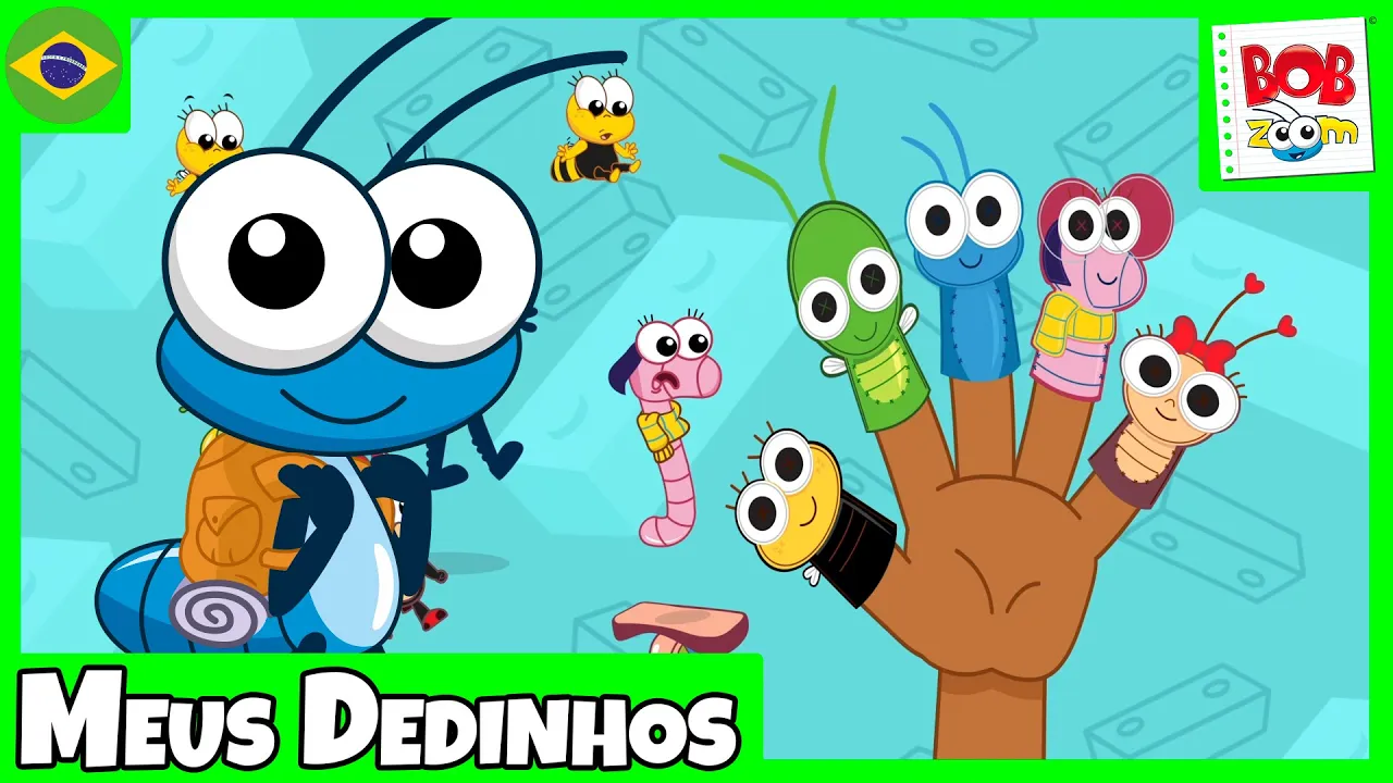 Meus Dedinhos l @Bob Zoom l Vídeo Infantil Musical Oficial