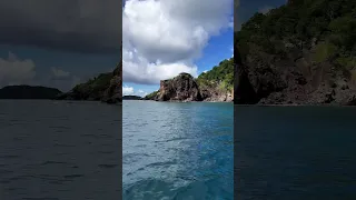 DAY TRIP TO PARADISE 🏝️ #travel #boatlife #island #grenada