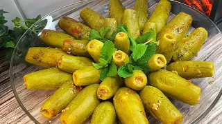 كوسا محشي عالطريقة الشامية اسهل طبخة 