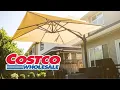 Costco Solar LED Fully Articulating and Spinning 10ft PATIO UMBRELLA Is it Worth it