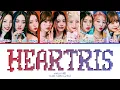 NiziU HEARTRIS Lyrics (Color Coded Lyrics)