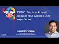 DEMO See how Preveil updates your Outlook user experience