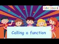 Function Calling - Call by value Call by reference Grade 8