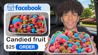 Trying Food from Facebook Marketplace..