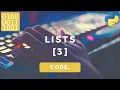 5 WAYS TO MAKE LISTS IN PYTHON How to create a list in python PYTHON BASICS ON UBUNTU