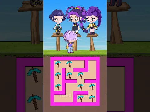 Maze challenge! Help Jinu bring Rumi back to the surface!#kpopdemonhunters