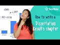 How to Write a Dissertation Results Section Scribbr