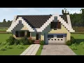 Minecraft Small Suburban House Tutorial