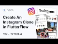 Build INSTAGRAM in FlutterFlow FULL TUTORIAL PART 1