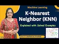 ML 21 K-Nearest Neighbor KNN Algorithm Working with Solved Examples