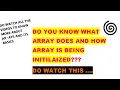 How To Initialize An Array In Java