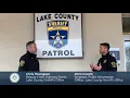 Lake County Sheriffs Officers Discuss Enforcing the Governors Stay At Home Order