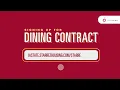 How to Select Your Meal Plan in StarRez