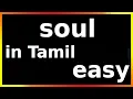 soul meaning in tamil