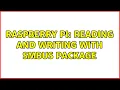 Raspberry Pi Reading and writing with smbus package 3 Solutions