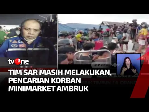 Lima Orang Masih Tertimbun Reruntuhan dalam Insiden Runtuhnya Minimarket