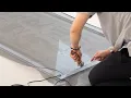 How to build a flyscreen frame
