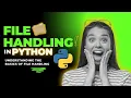 Python File Handling Best Practices for Error-Free Coding Python course for free