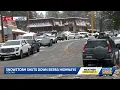 Snowstorm again shuts down I-80 highway 50 in the Sierra