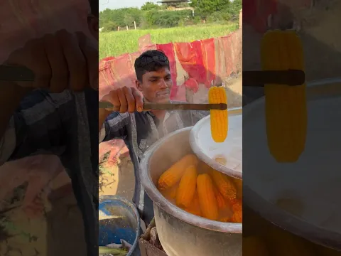 Amazing Corn Chaat Making Process 🌽🤯