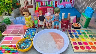 Barbie Doll All Day Routine In Indian Village/Radha Ki Kahani Part -725/Barbie Doll Bedtime Story||