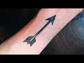 How to make archery tattoo arrow tattoo tir tattoo