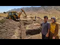 Download Lagu excavator finally arrived! - How much does it cost on the first day? | DIY home construction