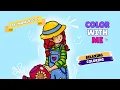 Cozy Garden Coloring Relaxing Satisfying Coloring Page Girl Moments