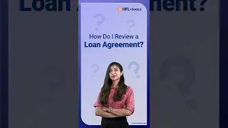 Watch this before you sign on any loan agreement | लोन समझौता | IIFL Finance #shorts