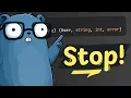 Stop returning many values Use Result Structs in Go