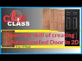 Download Lagu CAD CLASS  Learn the skill to create a paneled door - Video 1