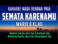 Download Lagu Mario G Klau  - Semata Karenamu Karaoke Lower Key Nada Rendah Pria -5 A#