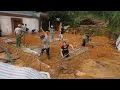 Download Lagu Girl Kind Help Poor Family Build New Houses - The process of building a poor person's dream house
