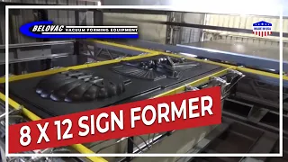 vacuum forming machine acrylic and polycarbonate sign forming belovac