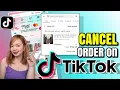 PAANO MAGCANCEL ORDER SA TIKTOK Riencyll Cabile