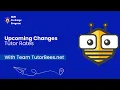 Upcoming Changes Tutor Rates Skill Exchange Program