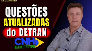 EXAME TEÓRICO DO DETRAN 2026 - AS PERGUNTAS MAIS COBRADAS. O QUE MAIS CAI NAS PROVAS 2026.