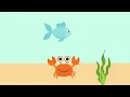 Low Stimulation Baby & Toddler Video | Underwater Calm | Calm Music & Soft Animation