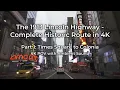 Lincoln Highway Times Square to Colonia NJ 1913 Route in Real Time 4K POV Drive Walk Ferry