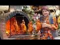 Lagu Grandma Cooks Whole Chicken with Bulgur in Wood Oven - Don’t Watch Hungry!