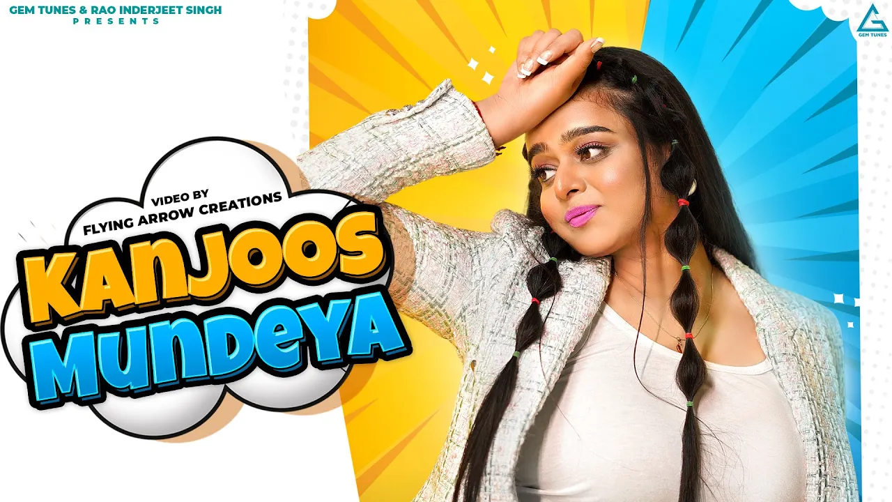 Kanjoos Mundeya (Official Video) : Urvashi Kiran Sharma | Punjabi New Song