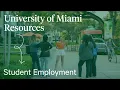 University Resources Student Employment