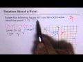 90 Degree Counter Clock Wise Rotation About Any Arbitrary Point