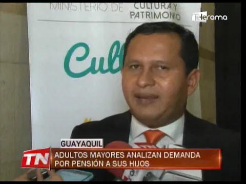 Adultos mayores analizan demanda por pensión a sus hijos