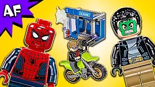 Lego SpiderMan: Homecoming ATM Heist Battle 76082 Speed Build