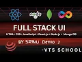 Full Stack UI with React Weekend 7AM-9AM IST - Demo 2