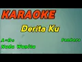 Download Lagu Derita ku-Karaoke-Panbers-Nada Wanita ( A=Do )