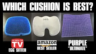 Cushion Challenge Egg Sitter vs Amazon Best Seller vs Purple