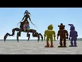 FNAF Animatronics Vs The PROTOTYPE Garry s Mod